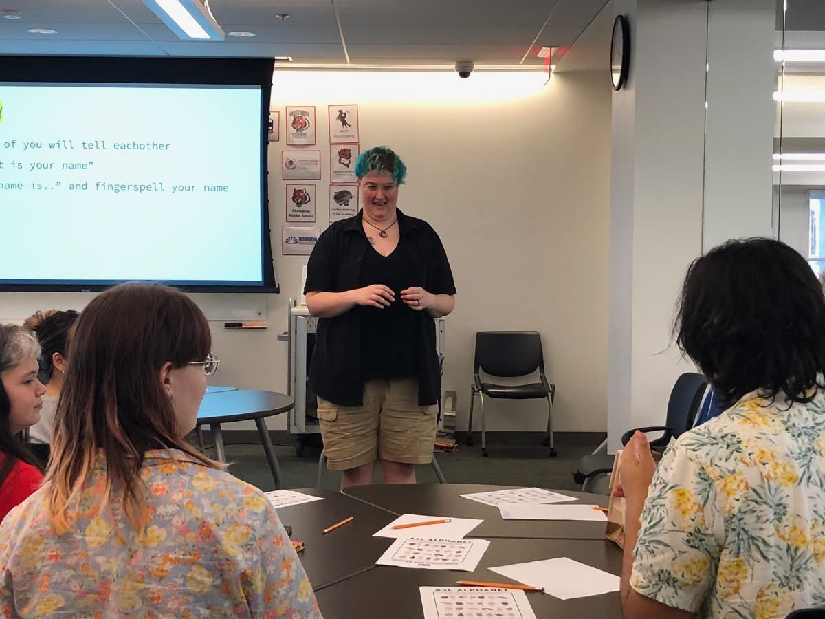 Athletes_Global's tweet image. Did you know ASL is the third most-studied language in the U.S.? 

AGC ASL Program in Columbus, OH is empowering youth to learn, connect, and lead in new ways. 

Proud to see our students breaking barriers and proving that leadership speaks louder than words!

#Translationservice