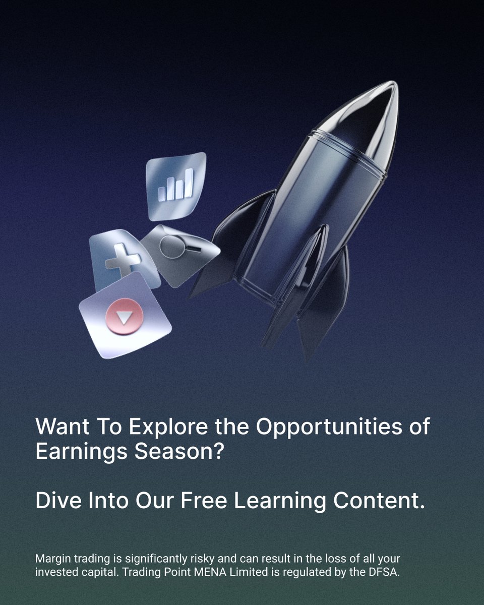 XMMENA's tweet image. Is it earnings... or opportunity season? 💼📊 
One release can move the market. 

Keep learning with us ➡️xm.com/mena/learning-…  

#XMMENA #LearnWithXM #TradingEducation
