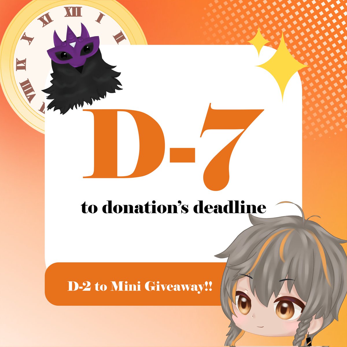 HAI HAIIII UDAH D-7 NIH!!!!
Yuk buat kalian yang ingin berdonasi jangan lupa check link dibawah ini yaa!
📑: GREENERATION FOUNDATION
📌: 19 Agustus 2025 - 6 Oktober 2025
🔗: trakteer.id/Krownation