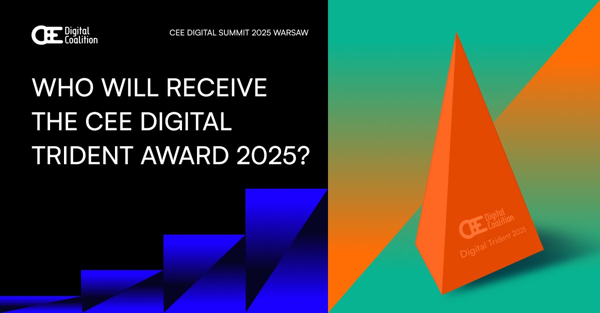 At the upcoming #CEEDigitalSummit in Warsaw, we will once again present the CEE Digital Trident – the annual award honouring individuals who have made an outstanding contribution to advancing digital transformation across Central and Eastern Europe.

Who will be this year’s