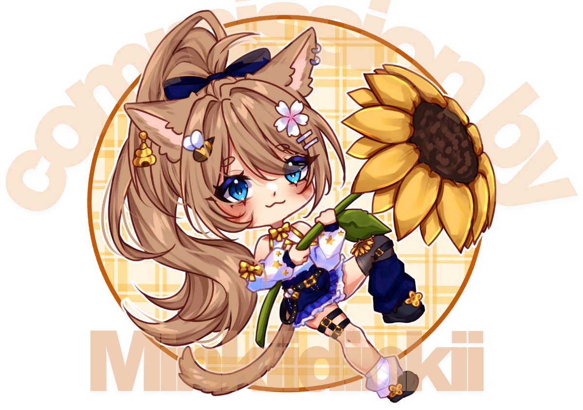 momorawrs's tweet photo. A sunflower soul 🌻✨
| 🎨 @minkiidinkii 
| #maeillst https://t.co/hICMO6CyGl