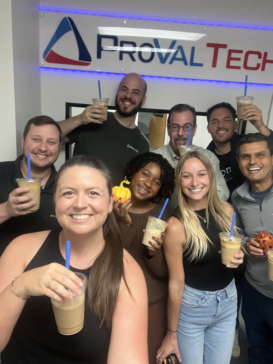 provaltech's tweet image. It&apos;s National Coffee Day!

Since our team runs on coffee, we figured what better way to celebrate then to make in-office Pumpkin Spice Lattes and Chai Latte&apos;s!!🎃☕

#NationalCoffeeDay #ProVal #MSPCommunity #MSP #Coffee