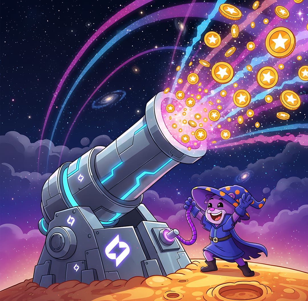 SomniaEco's tweet image. The @SomnexXYZ cosmic cannon is loaded… and Quillie pulls the trigger!

⭐️ Launch your meme coin on Somnex, fire it into the Somnia Odyssey, and watch it soar among the stars.

Some coins fade, others become legends.
Which will yours be?