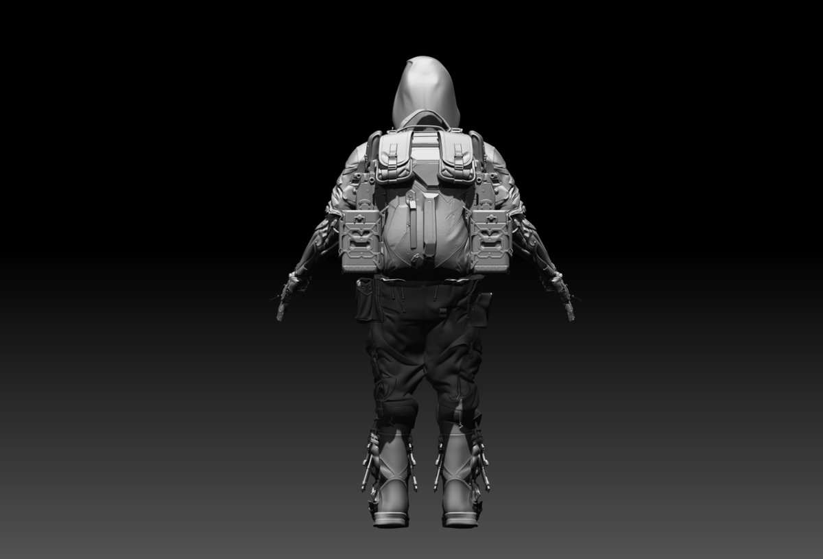 CyrilLavanant's tweet photo. I'm trying to create a full character with AI Hunyuan3d 3.0 and Zbrush.

#hunyuan3d #ai #zbrush https://t.co/2OuIHbXxQA