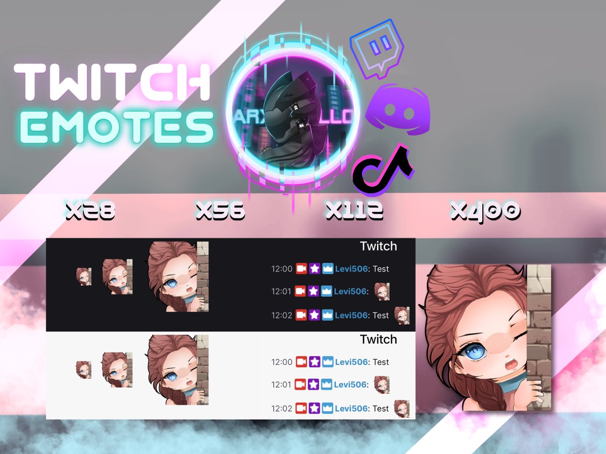 Meg Thomas Twitch emote re-work. Had to make a few edits...to be fair, more then likely, on one would have ever noticed XD #dbd #deadbydaylight #twitchemotes