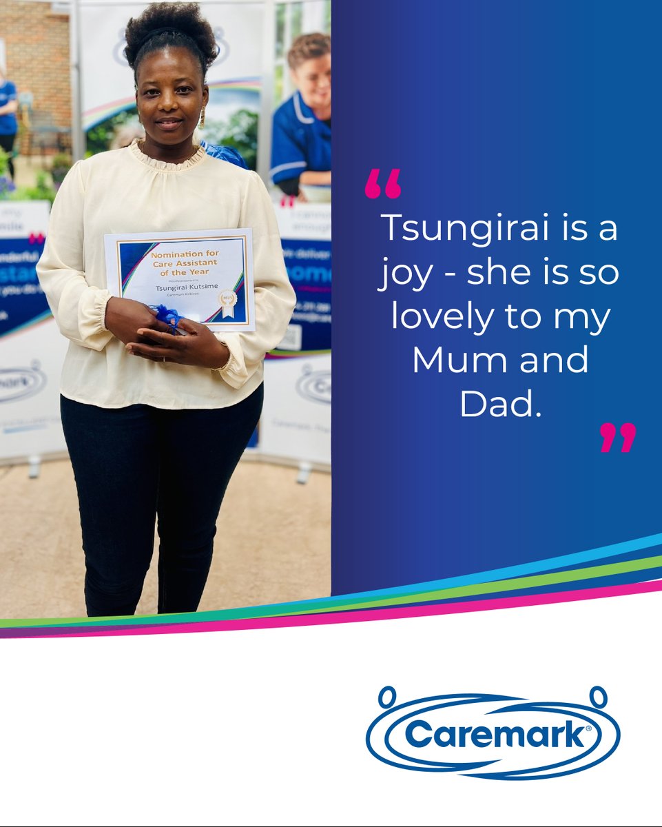 Tsungirai Kutsime #awards #winners #carers #recruitment #jobs #careers #homecare #kirklees