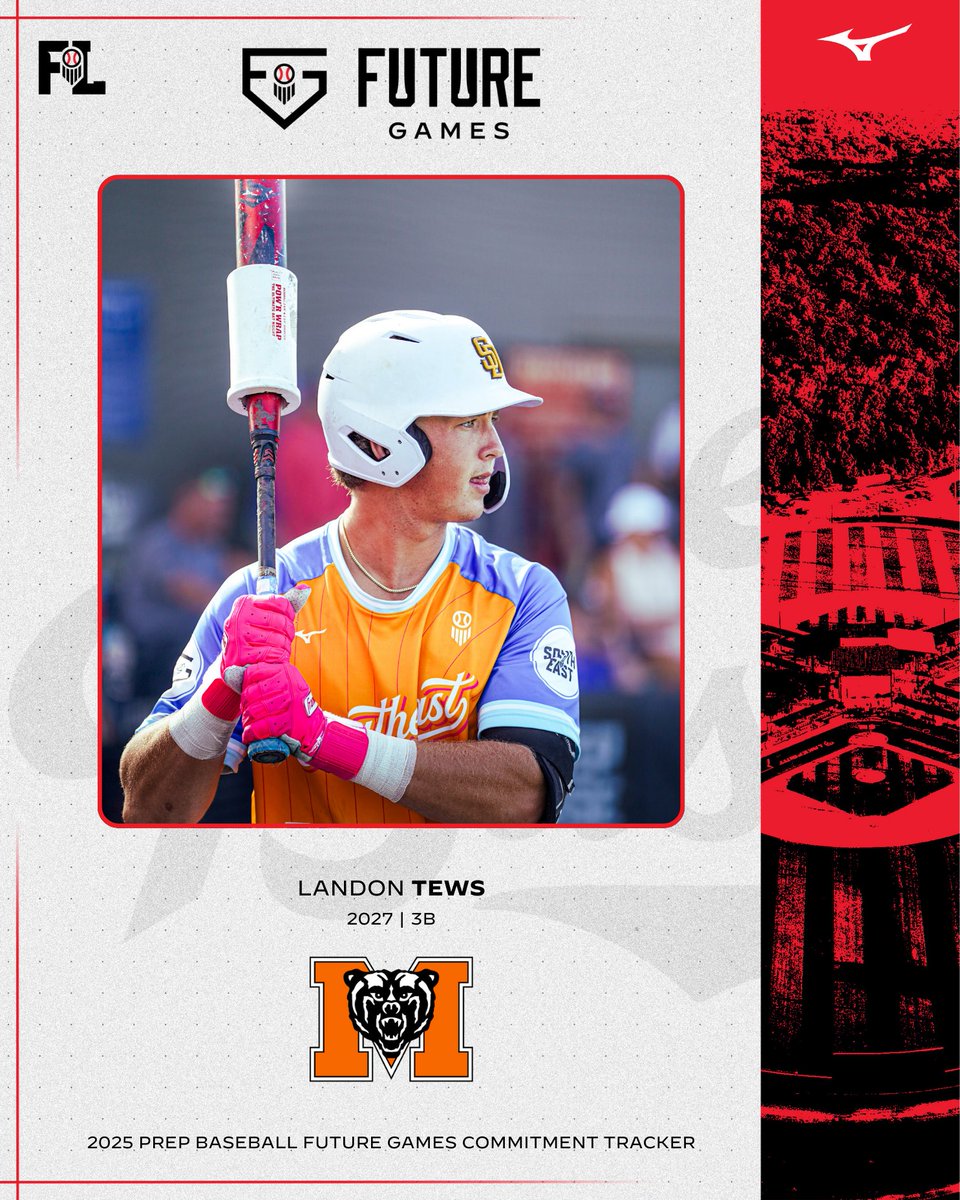 PrepBaseballFL's tweet photo. #𝐏𝐁𝐅𝐆𝟐𝟓 𝐂𝐨𝐦𝐦𝐢𝐭𝐦𝐞𝐧𝐭 𝐔𝐩𝐝𝐚𝐭𝐞

'27 3B Landon Tews (@wcsmiami) has committed to @MercerBaseball.

Congratulations to Landon and his family. 7th Florida commitment from #TeamSE.

@landon_tews | @PSTeams_ 

👤: https://t.co/z7scFbPV9a https://t.co/n71cp59Qzt