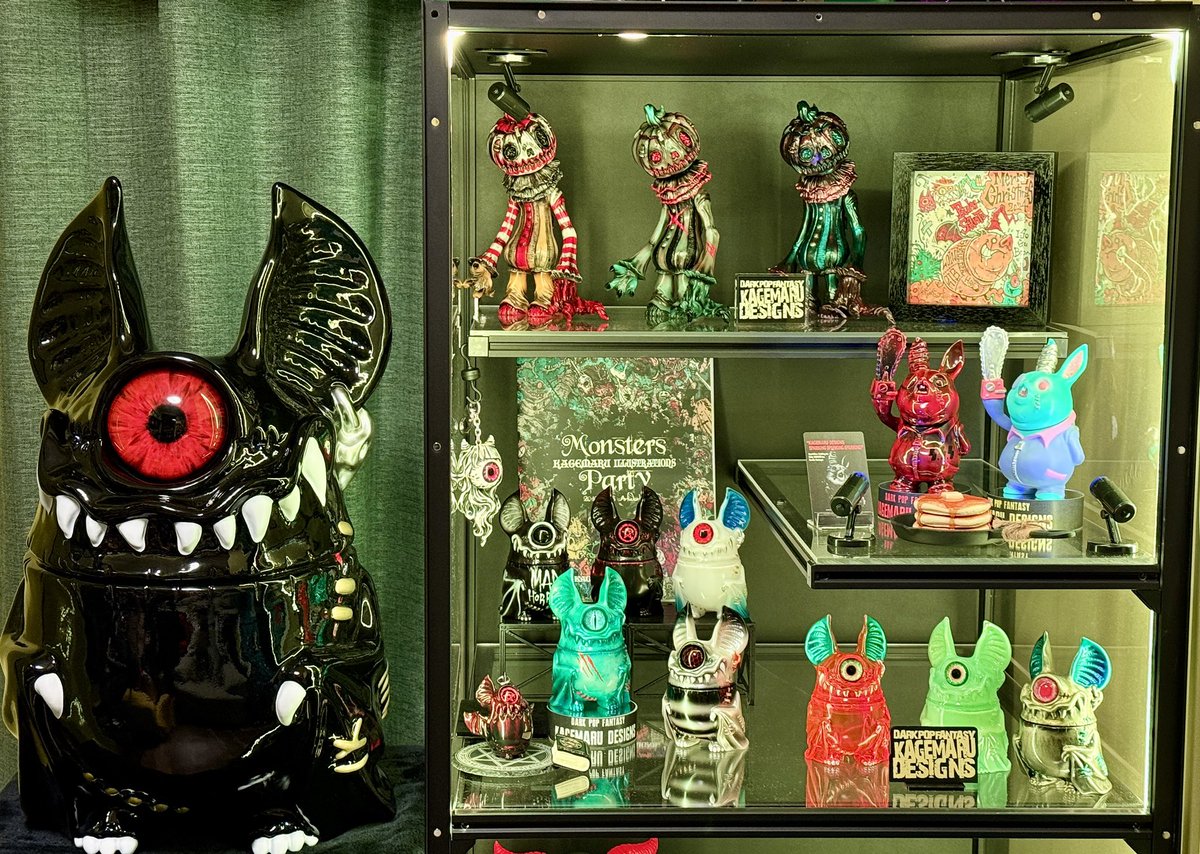 GOREGRO　アイデビ　２体セット　パープル　蓄光　ソフビ GOREGRO アイデビ 2体セット パープル 蓄光 ソフビ GOREGRO