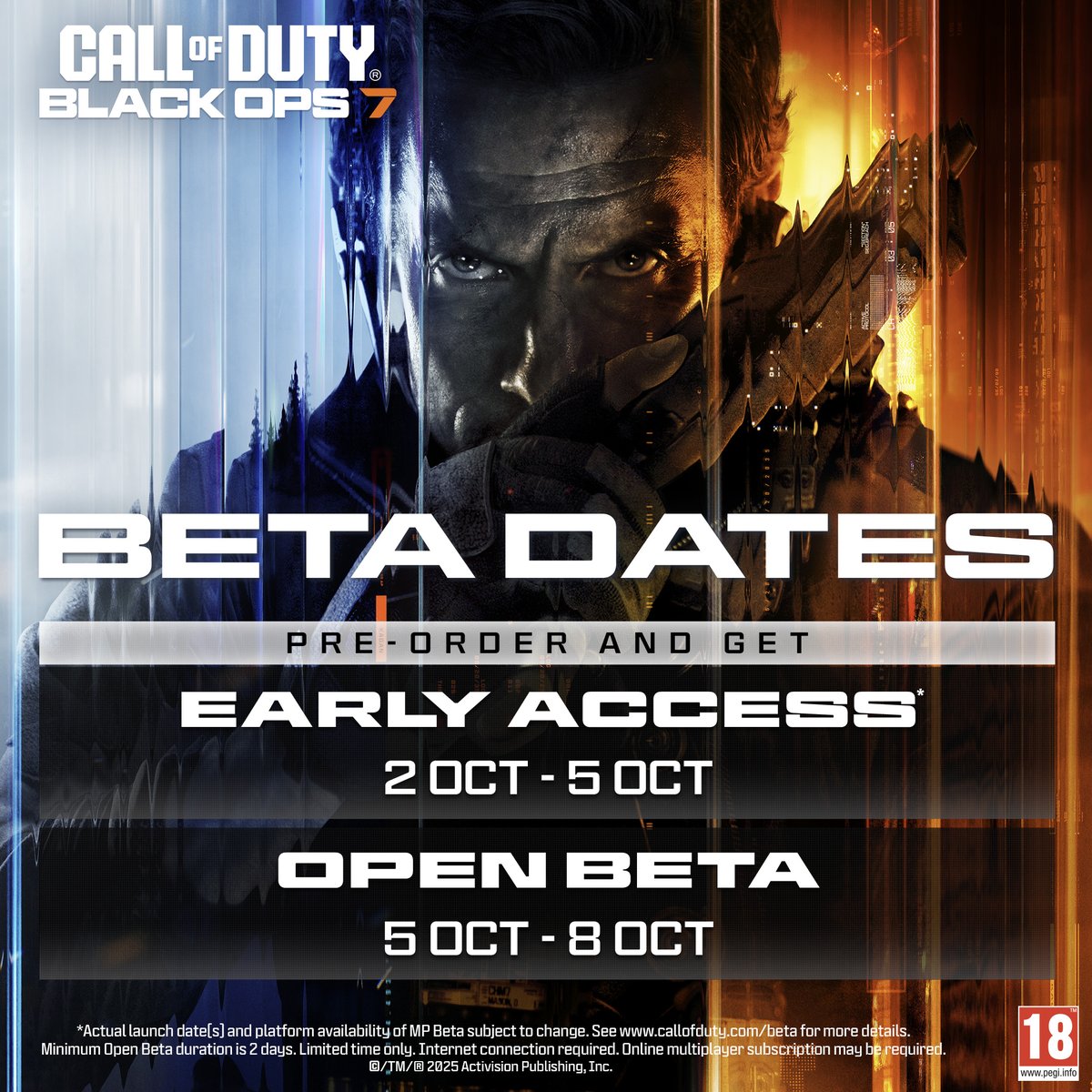 ScanComputers's tweet photo. 2 Days Left!🪖
Don't miss your chance to WIN 1 of 15 CALL OF DUTY: BLACK OPS 7 Early-Access Beta Game Codes!
Enter Now 👉https://t.co/ZUshWkqdta
#callofduty7 #giveaway #gaming https://t.co/Ju7YW254fj