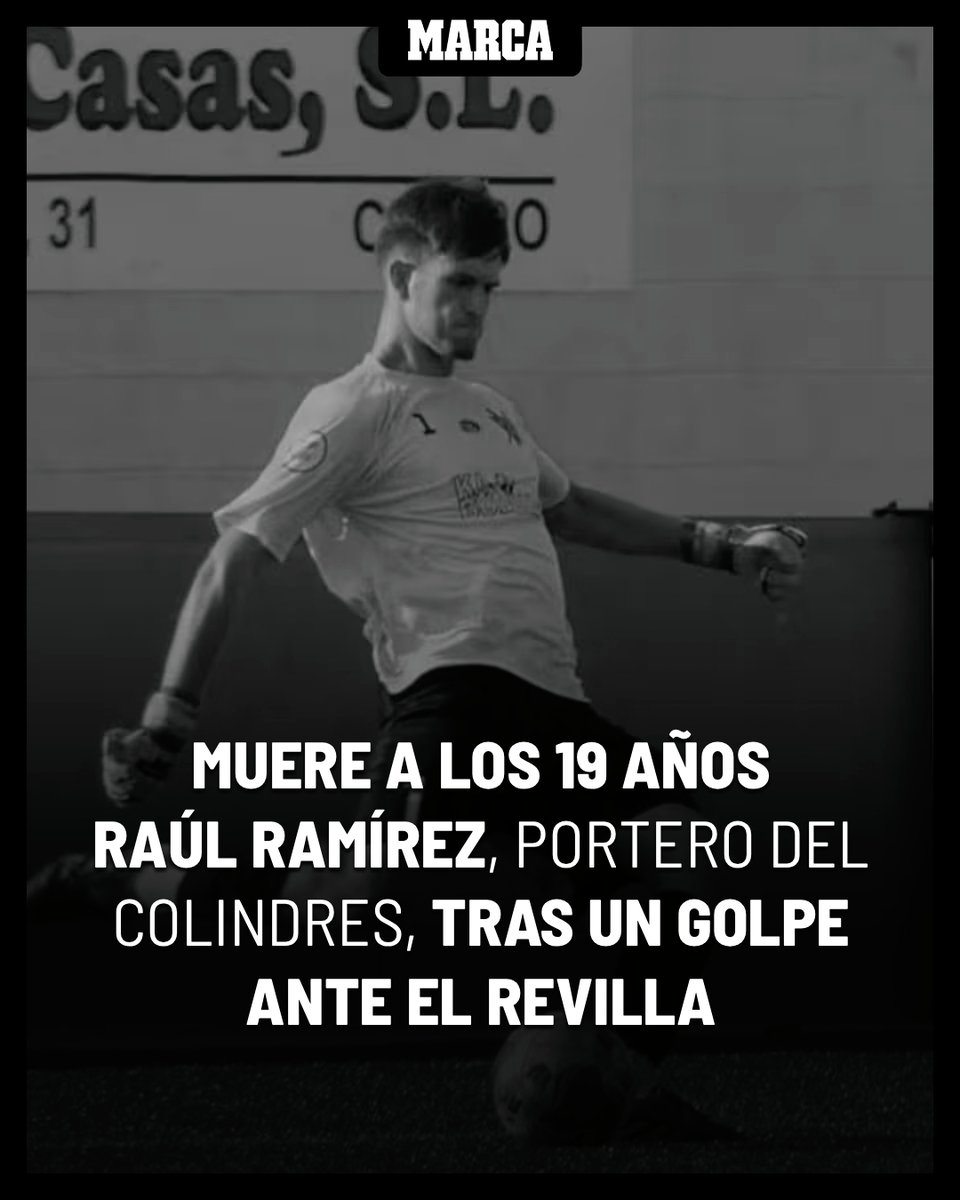 marca's tweet photo. Raúl Ramírez se encontraba ingresado en la UCI del Hospital de Valdecilla (Santander) tras sufrir un traumatismo craneoencefálico que le produjo dos paradas cardiorrespiratorias, una en el campo y otra cuando iba en camino hacia el hospital. https://t.co/Rbut7KacXE