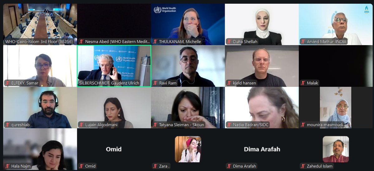 HananBalkhy's tweet image. Achieving #HealthForAll means every voice counts.
The @WHO Civil Society Commission has built a vital platform where civil society organizations (CSOs) connect, advocate and implement solutions that turn community voices into real change. I commend the @WHOEMRO Youth Council for…