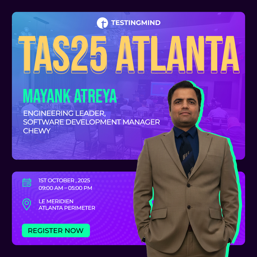 testingmindcon's tweet image. 🔒 Data privacy isn’t optional—it’s mission critical.
Catch Mayank Atreya (Chewy) at the Test Automation Summit – Atlanta on Oct 1, 2025 🎤
Topic: Data Privacy & Compliance-Driven Test Data Management
📍 In-person | Atlanta
🔗 Register: linkedin.com/smart-links/AQ…
#Testingmind…