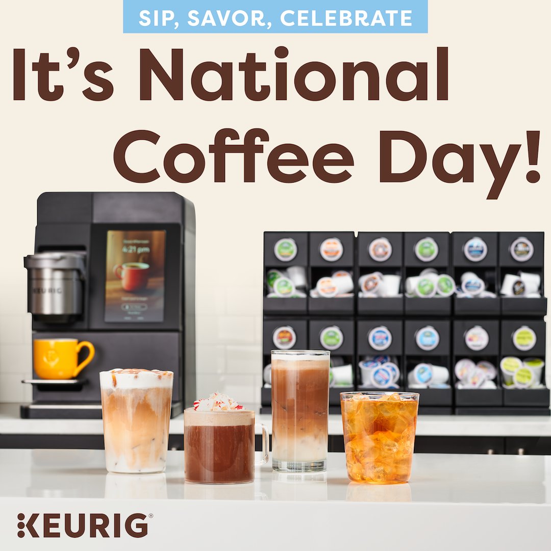 ☕ Happy #NationalCoffeeDay! Celebrate with your favorite brew (or two). Grab what you need for the perfect cup 👉bit.ly/4pGq7fn