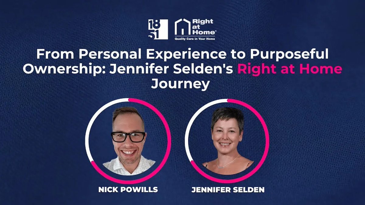 Jennifer Selden, Right at Home Franchisee, found a new purpose after years as a stay-at-home mom. Jennifer built a meaningful career in an in-home care franchise in Wilmington, NC. Read about her franchising journey, and why she chose Right at Home.
rightathomefranchise.com/blog/1851-webi…