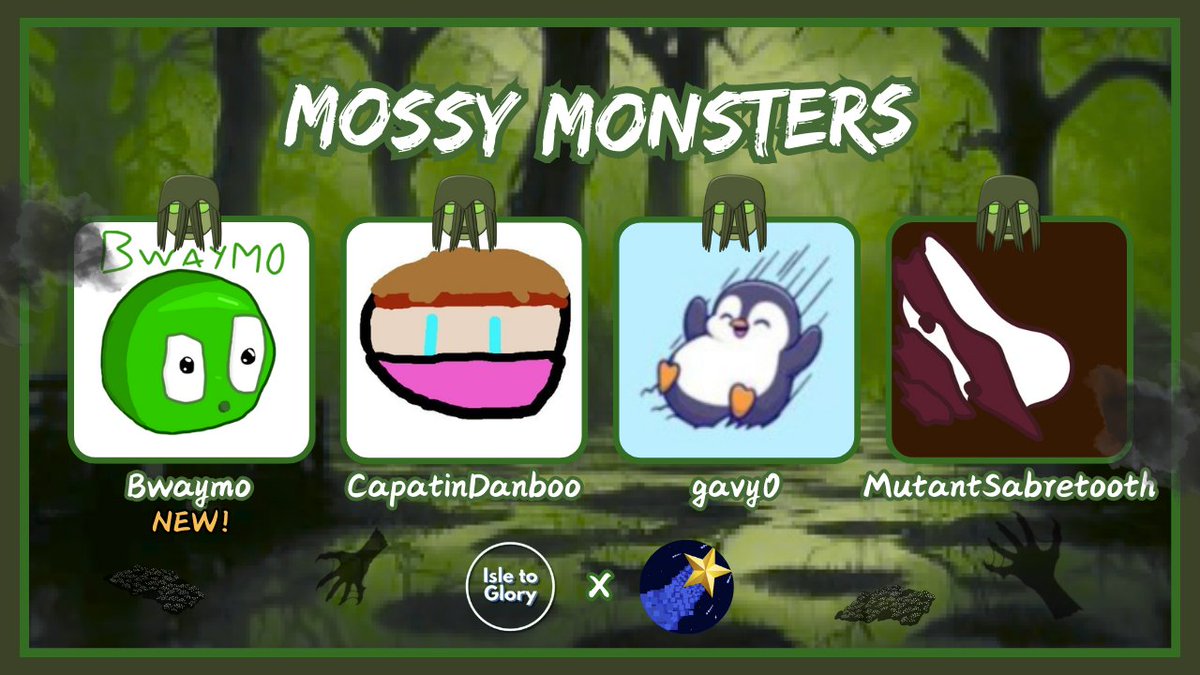 I swear they lurk under your bed.

Announcing the Mossy Monsters for ITG x Pixels of Hope!

<a href="/bwaymoooooooo/">bwaymo</a>, <a href="/CDanboo/">CapatinDanboo</a>, <a href="/0gavy/">gavy</a> and <a href="/Mutant1412719/">Mutant</a>  

Watch them battle for Charity on Oct 8th at 9pm BST