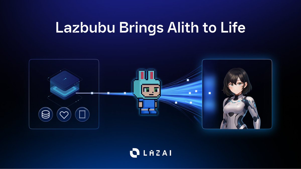 A Companion DAT like <a href="/LazbubuAI/">Lazbubu</a> makes Alith real.

Data isn’t just stored but personalized, bonded, and traceable.

👉 lazpad.fun/exploring-zone