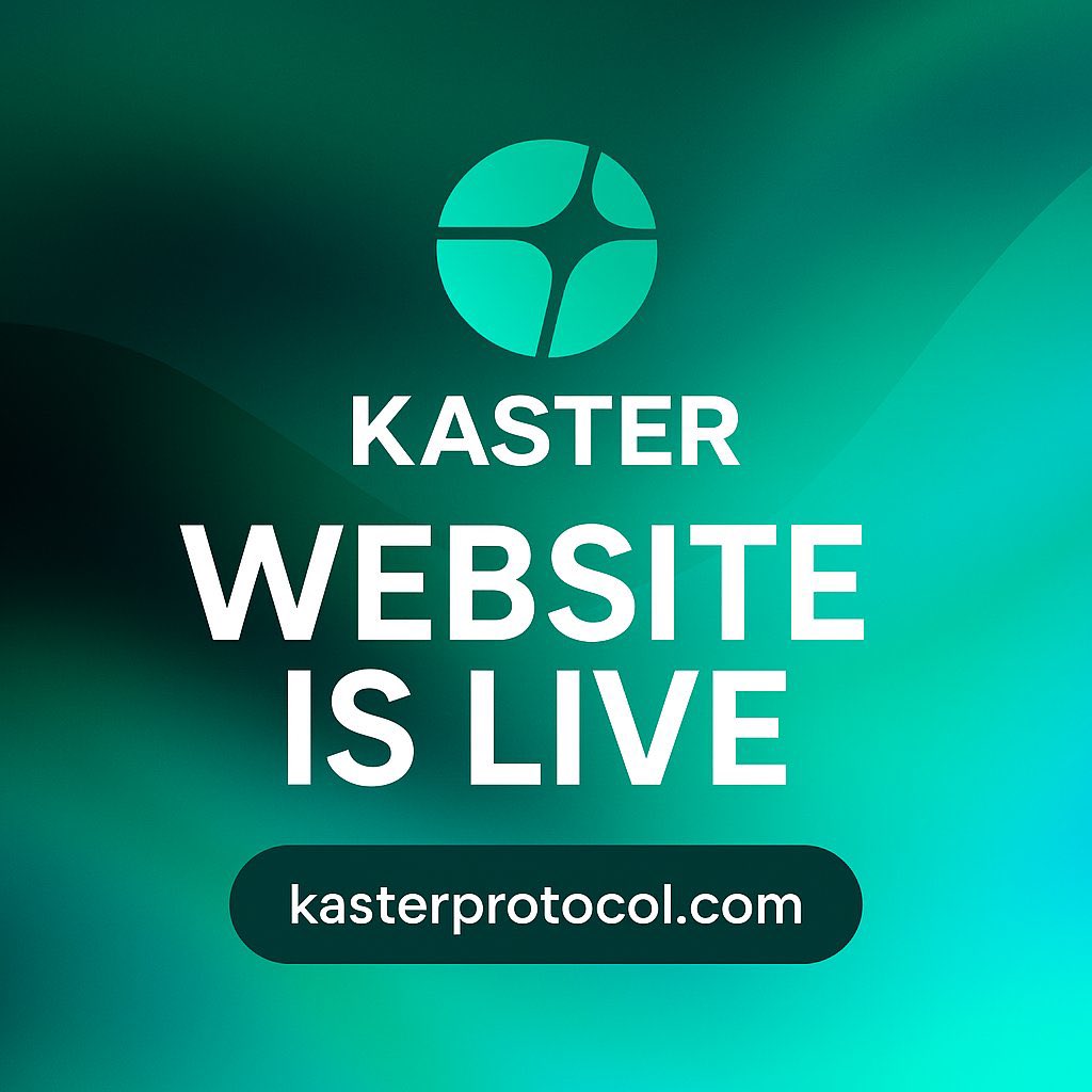 🚨🐸 THE WAIT IS OVER 🐸🚨

They said: “wen website?”
We said: now live.  $KAS ⚡️

👉 kasterprotocol.com

$KAST isn’t just a meme —
It’s the first meme bringing large volume on <a href="/KaspaCom/">KaspaCom ⚡️</a> , backed by real diamond hands 💎🤲

#KAST #Kaspa