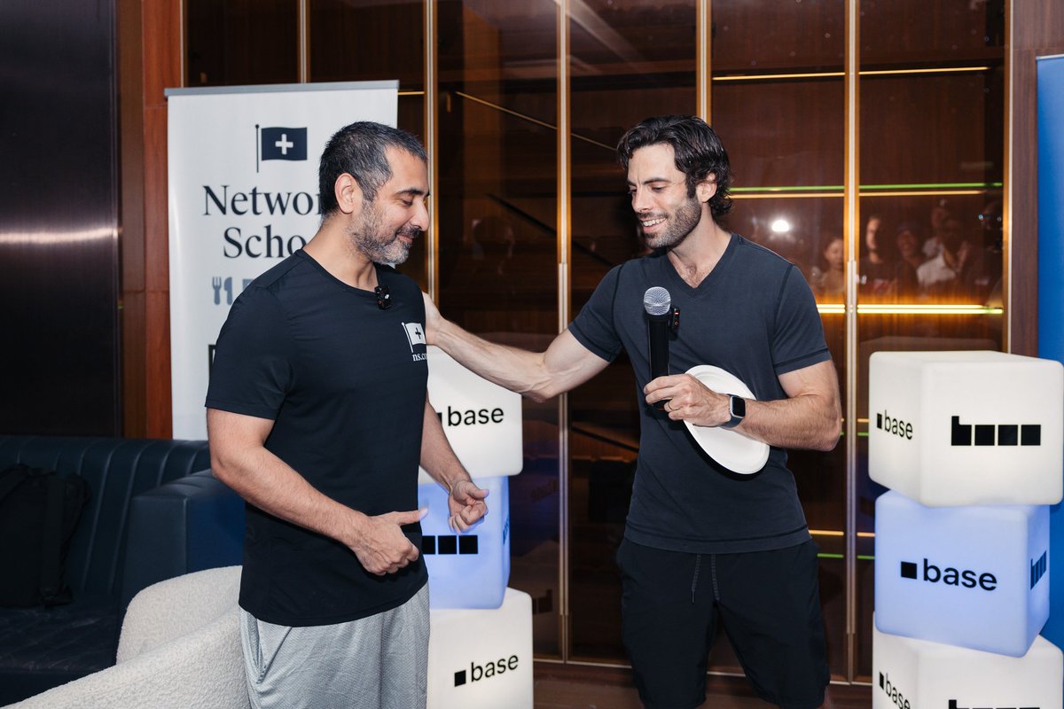 BaseinMY's tweet image. Many people got into crypto because of @balajis (@XenBH included as he said). The Network State is coming and we are part of it with @base.

What to do next?

Base On!

#BaseMY