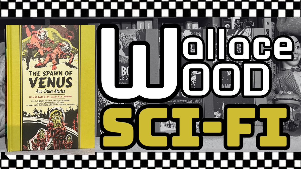 BRAND NEW WALLACE WOOD COLLECTION! 

<a href="/fantagraphics/">Fantagraphics</a> is releasing the latest collection from their EC ARTIST’s LIBRARY and it is 200+ pages of the best science fiction art you’ll find in comics!

Check out my video:
youtu.be/yAL8wl-gLz8?si…
