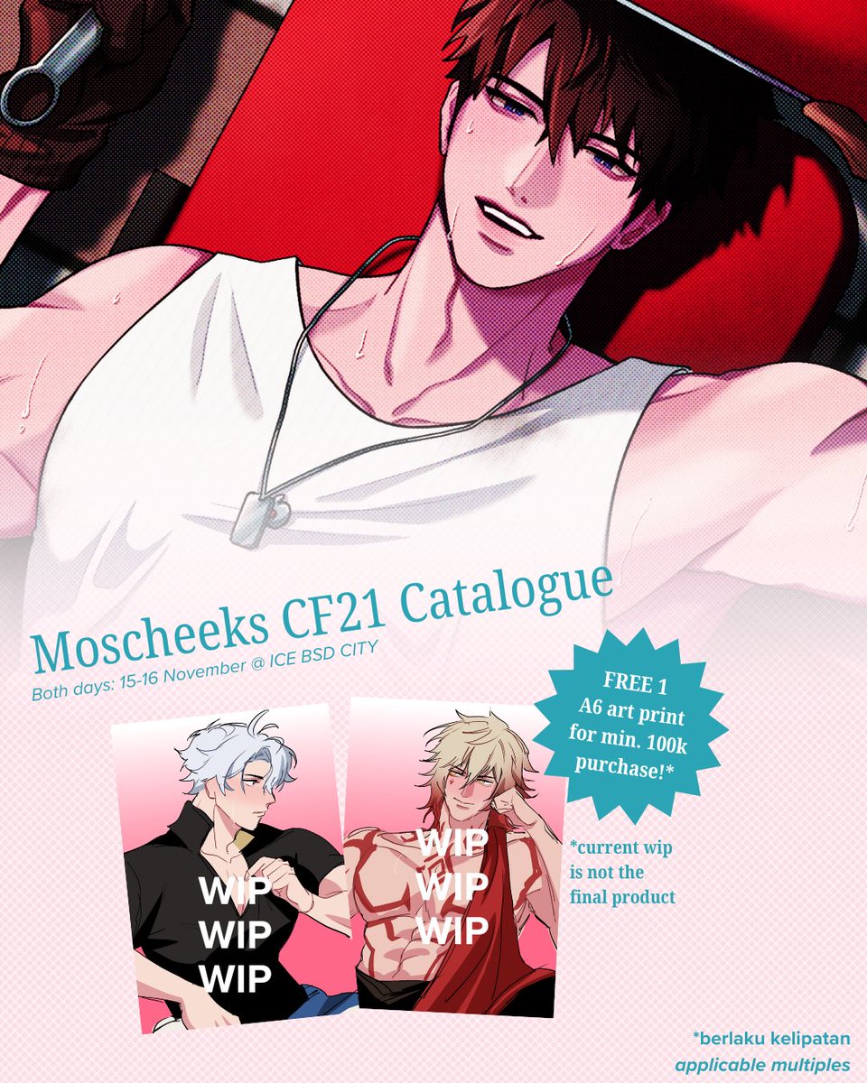 moscheeks's tweet photo. [ Like &amp; RT 💖 ]
moscheeks' #CF21 Pre-Order + GIVEAWAY
how to join GA: like + repost + tag 1 friend (🇲🇨 only)

🗓 29-6 Oct 2025
📦 pick up (both days) / mail order
🔗 https://t.co/ulWKvQiCja
Fandom: HSR, LADS, Genshin, ALNST

GOs please DM first!

#Comifuro21 #CF21catalogue https://t.co/3W5BIuL6y8
