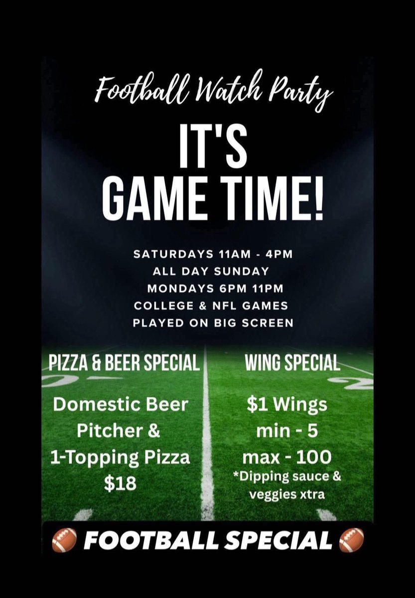 TheGoosesAcre1's tweet image. Monday Run Club🏃‍♂️
1/2 Price Special
#AtlanticCod #FISHnCHIPS
#HappyHour ALL DAY Monday🍺
*Dine In Only

Open 11A-12A
#FootballSpecial 6P

Join Our #RunClub
5:30P-7:30P Mondays
FREE MEMBERSHIP

#WoodlandsWaterway  #runners  #IrishPub #WoodlandsTX #SpringTX #fishnchips #GArunclub