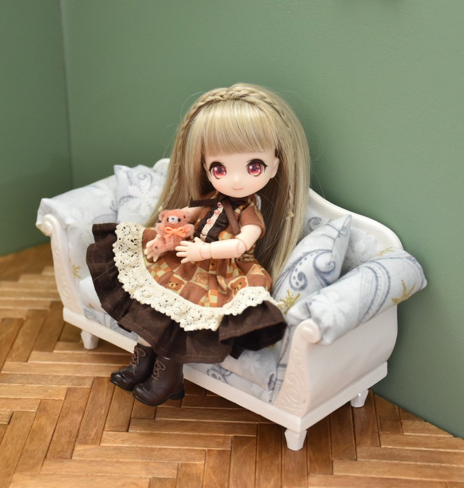 もう2週間後に #アイドール名古屋 なんですね！
新作頑張っていますが、在庫も持っていきます！
初の名古屋参加ですので、ぜひお立ち寄りくださいね❗

新作は完成次第、御披露目します💖
ぜひぜひご覧くださいね💖✨️

#ブラインドドール 
#オビツ11 
#月飛び時間