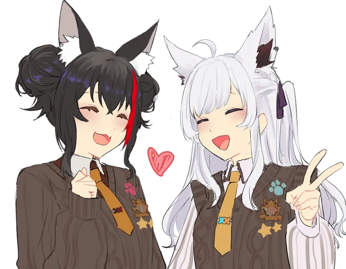 てぇてぇ #絵フブキ #みおーん絵
