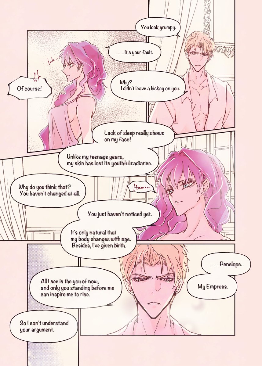 gashxyz's tweet photo. XX years after／Penelope × Callisto
(Please read from top right to bottom left) https://t.co/00cm8uH1pM