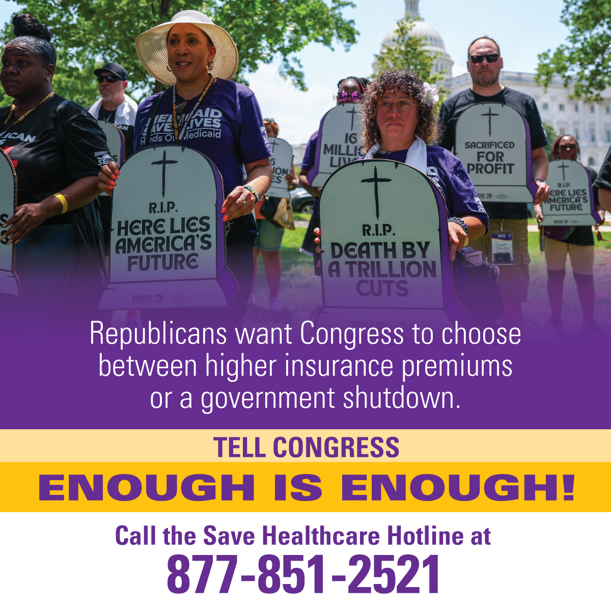 PEF Members, if you already called via the AFT Hotline we shared last week, call again via the SEIU number! Here is a link to talking points you can use when you leave a message with your Member of Congress: bit.ly/Fed-Shutdown