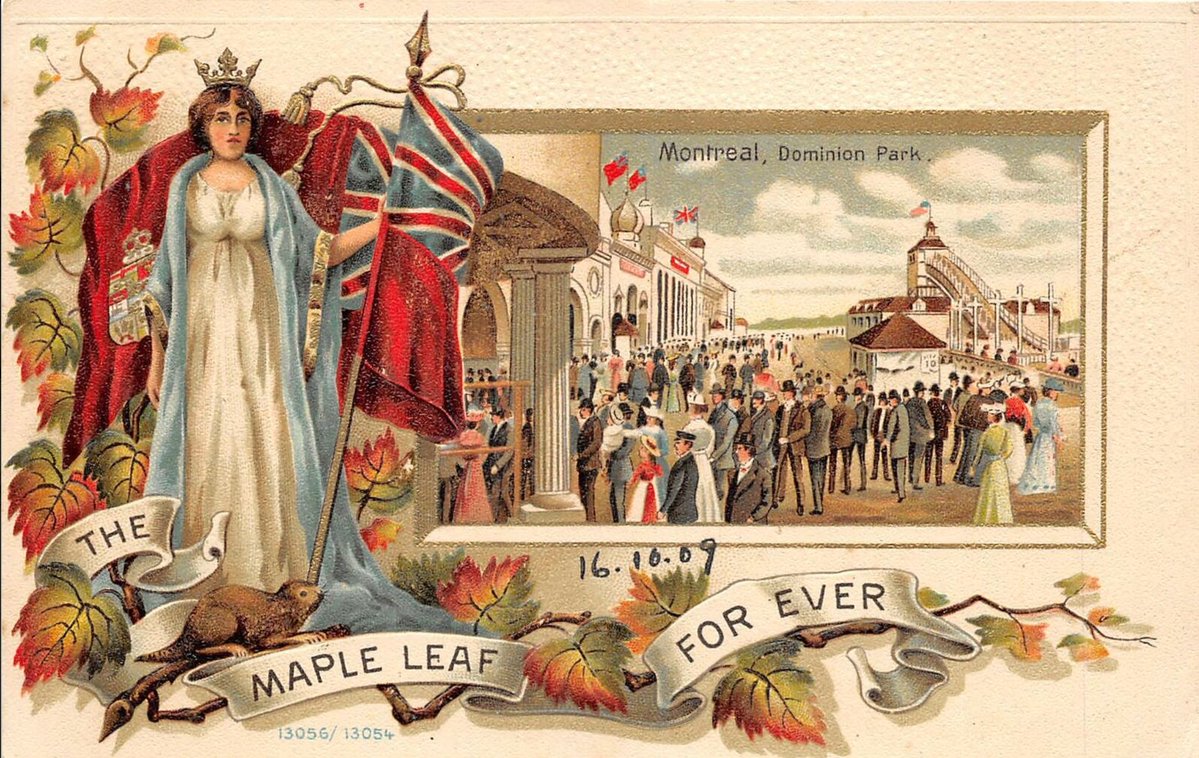 'Maple Leaf For Ever,' Dominion Park, Montreal, Quebec