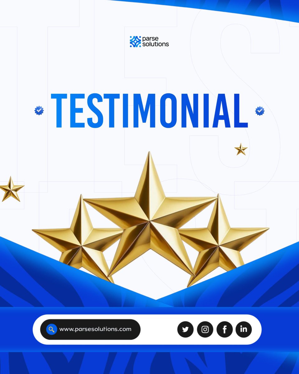 ParseSolutions's tweet image. 💙 This is what we’re about. This participant’s experience shows how much support, learning, and growth you’ll get with us. Ready to build? 🚀

✨ Join us today and experience the difference.

#parsesolutions #careergrowth #upskillnow