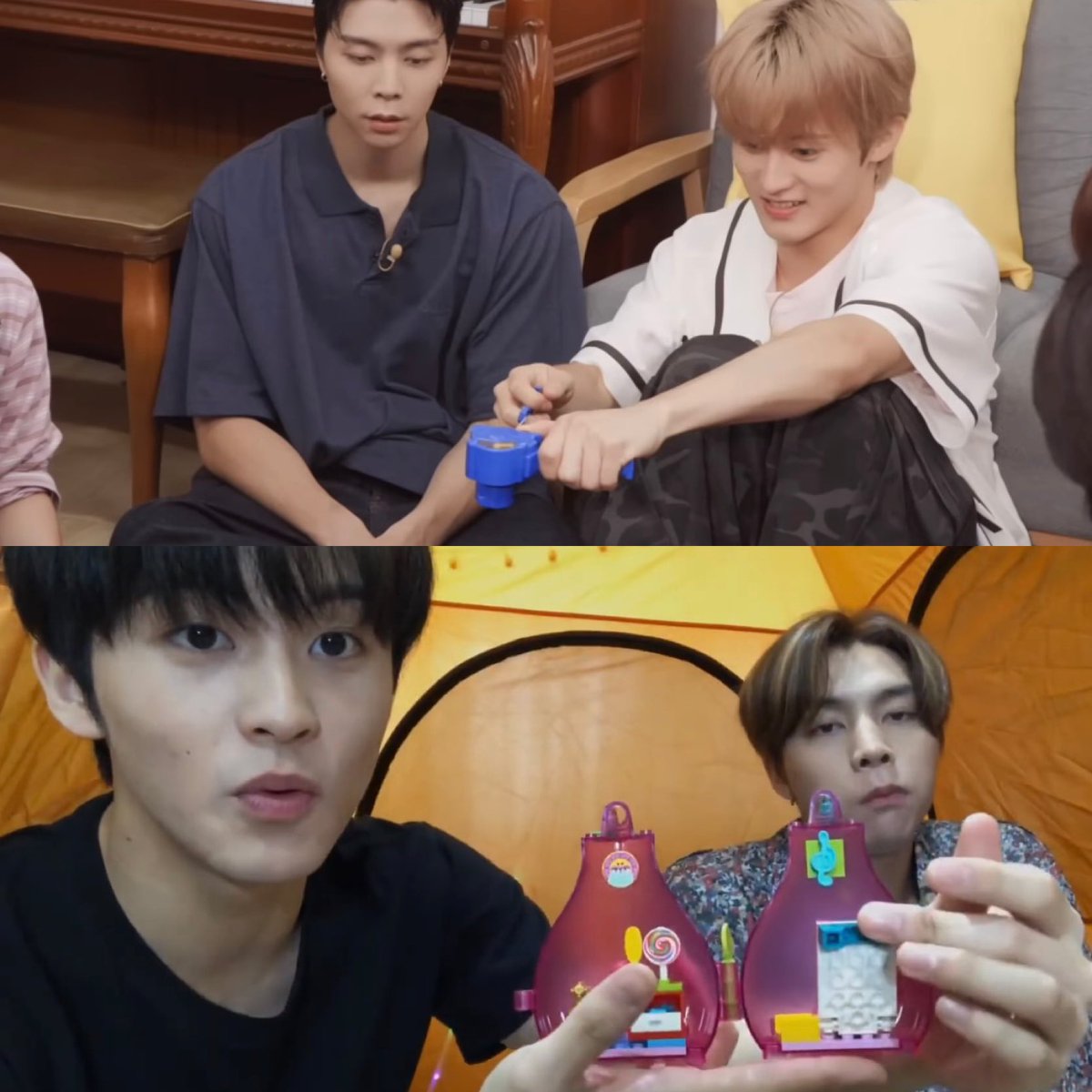 : แด้ด!! ดูของเล่นไอสิ แด้ดอยากเล่นไหม!

: เอ็งเล่นเถอะ แด้ดเหนื่อยละ