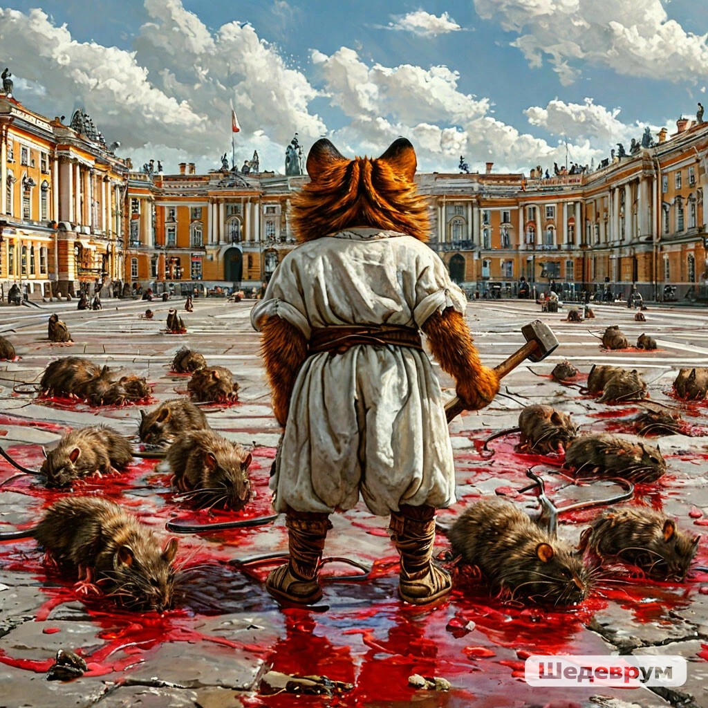 УБИТЬ ПОБОЛШЫ ВРАГОФ ! ВЗОРВАТЬ И УНИЧТОЖЫТЬ !  НАНИСТИ УРОН ПО ФСЕМ НАПРАВЛЕНИЯМ !  ( кот размахнулся и каааак закинит кувалду к чртям собачим за окно ...и услыхал чо черти собаччи завизжали и забегали от страху )