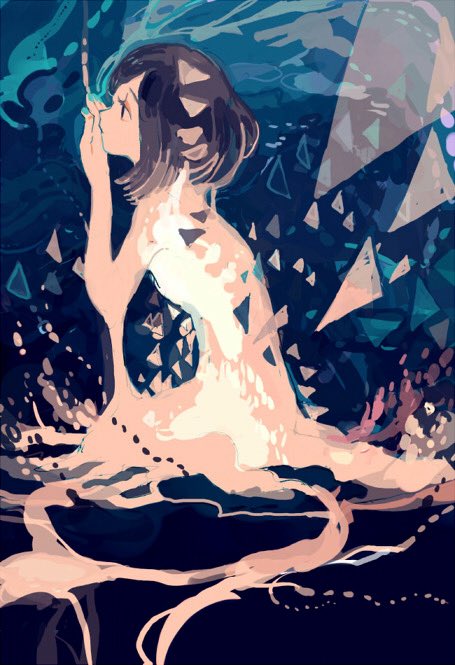 manuhamu's tweet photo. 今日は、高校生の頃描いてた絵を振り返っていた… https://t.co/yJclOSak5t