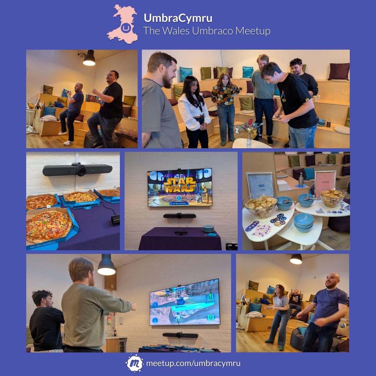 We had great fun at our social <a href="/umbraco/">Umbraco HQ</a> meetup last week! 🙌

It was a night of good food, fun games, and great conversations!

Thank you to <a href="/Method4Ltd/">Aspire Systems Cardiff (Method4)</a> <a href="/AspireSystems/">Aspire Systems</a> for hosting!

#UmbracoMeetup #Meetup #Umbraco #usergroup #webdev #Cardiff
