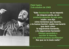 Esta Revolución no se importó de ninguna parte, es un producto genuino de este país.
#EstamosContigoFidel
#100AñosConFidel
#SentirPinero