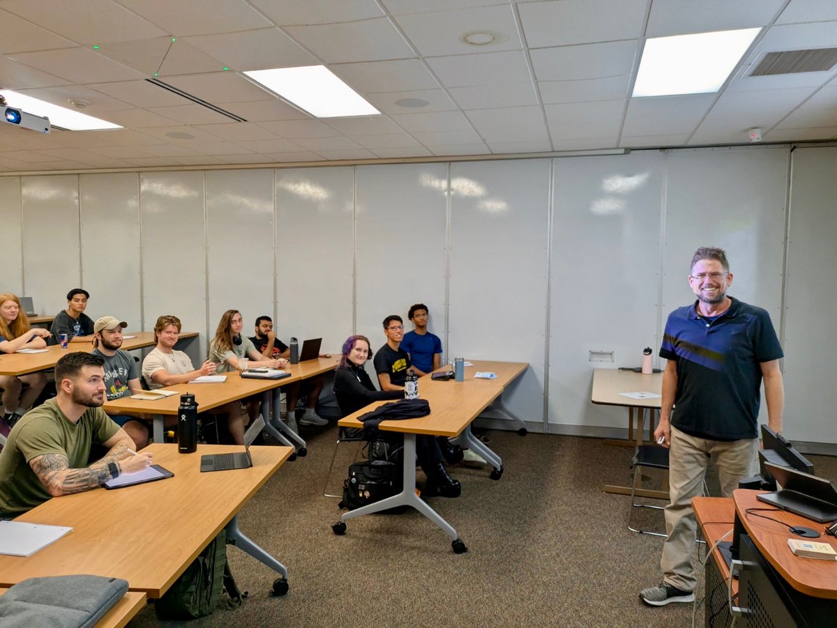 RowanMath's tweet image. Attendance for our first-ever Seminar series on Number Theory presented by Dr. Freeman was off the charts! Thank you so much to all the students that attended. Don’t miss the next session in the Seminar - this Friday, October 3 at 11am. Looking forward to seeing everyone there!🦉