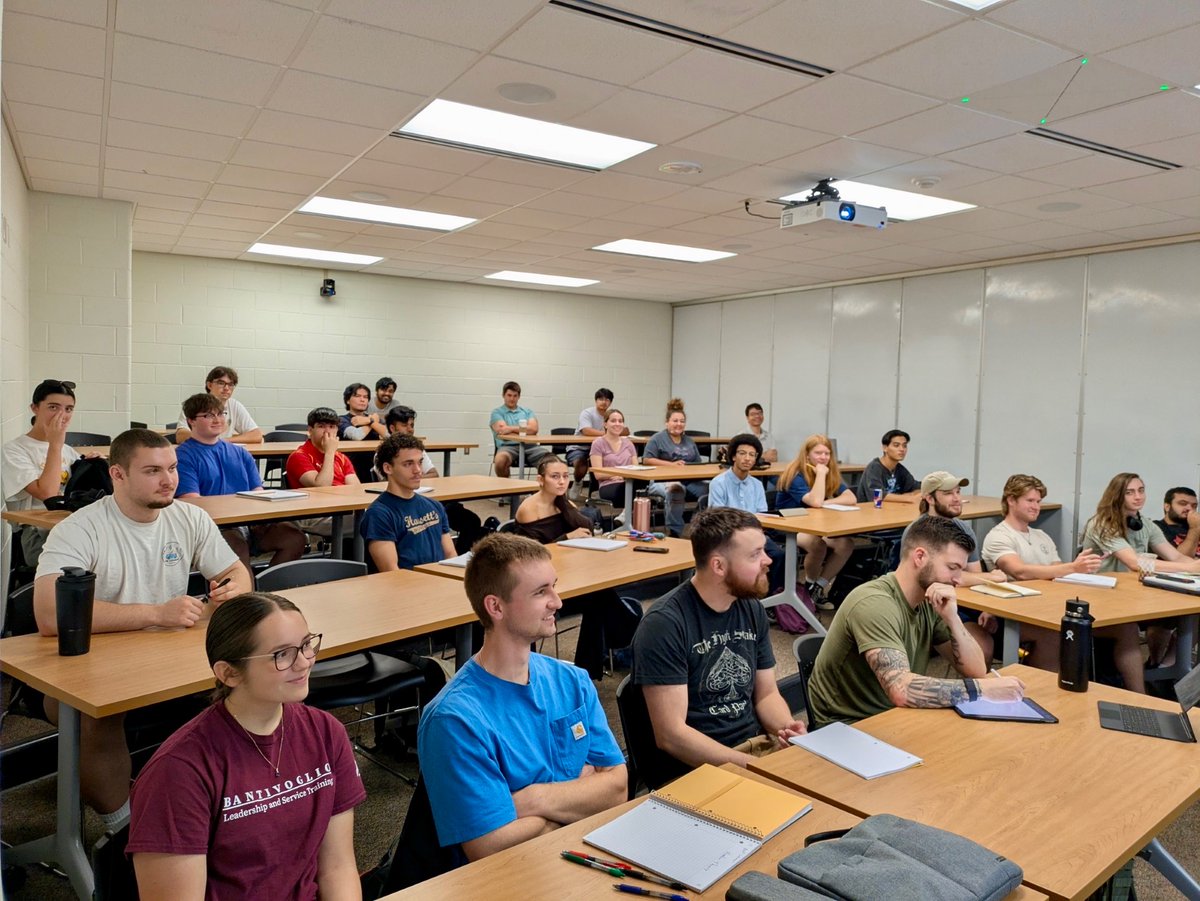 RowanMath's tweet image. Attendance for our first-ever Seminar series on Number Theory presented by Dr. Freeman was off the charts! Thank you so much to all the students that attended. Don’t miss the next session in the Seminar - this Friday, October 3 at 11am. Looking forward to seeing everyone there!🦉