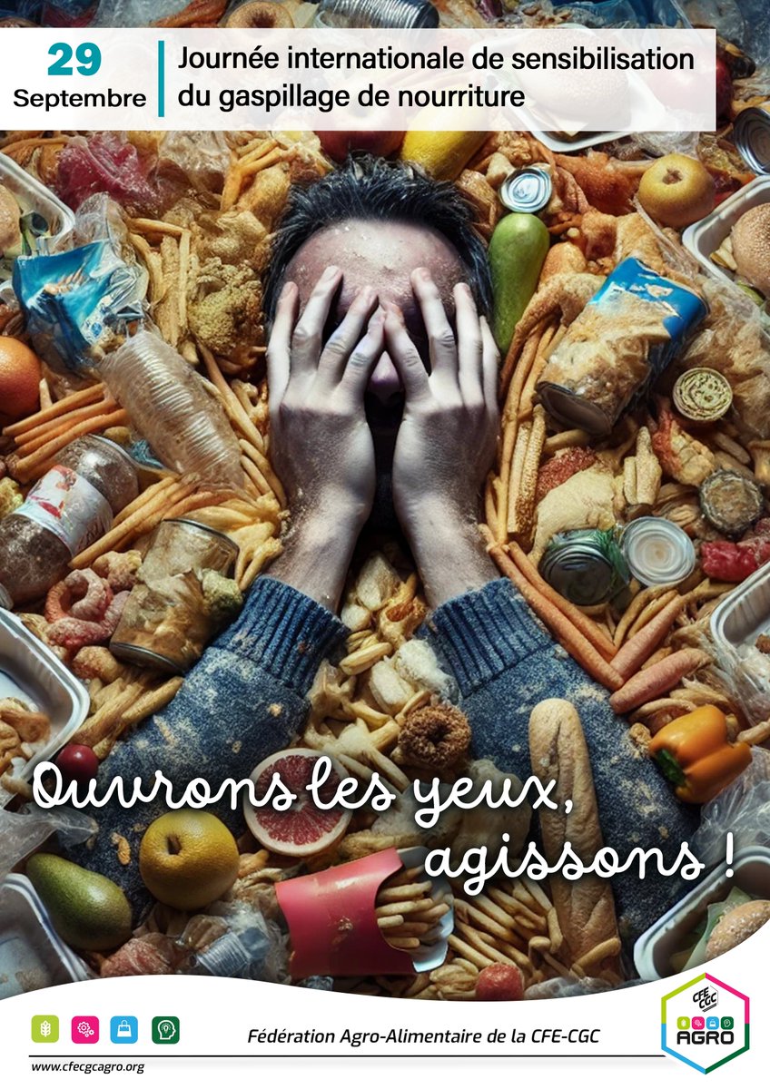 Plus d'1 milliard de tonnes de nourriture sont gâchés par an dans le monde. Luttons contre le gaspillage de nos ressources pour notre futur. 🗑️🚯
#antigaspillage #zérogaspi
