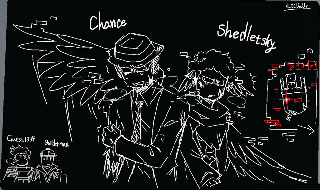 I really like them. I hope they can become more popular and be seen by more people.

#chickenroulette #shedletskyforsaken 
#builderman #chanceforsaken 
#guest1337 #1x1x1x1forsaken 
#Forsaken #forsakenfanart