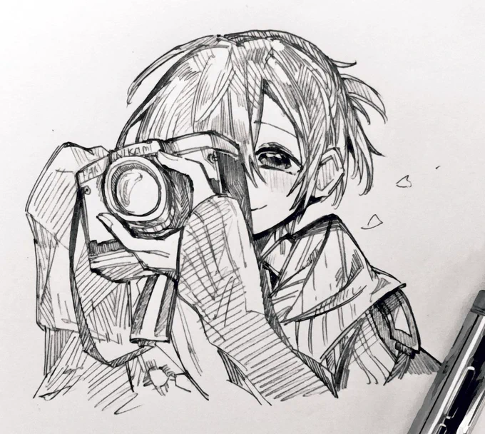 カメラ描けない 