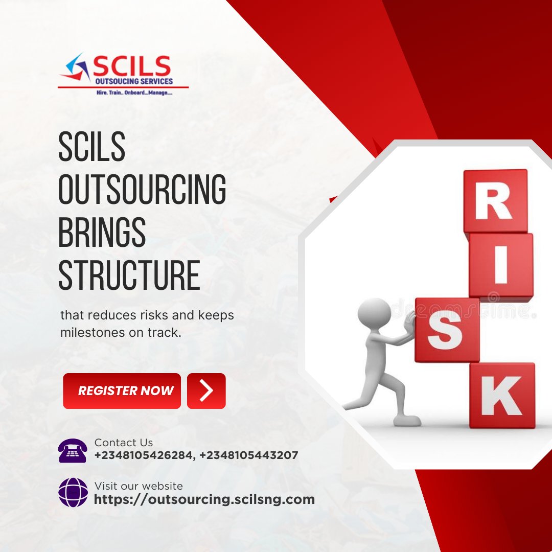 scilsmanagement's tweet image. Strong projects start with clarity.
SCILS Outsourcing provides the structure to manage risks and deliver milestones with precision.
Build with confidence!
Visit our website outsourcing.scilsng.com
#SCILSOutsourcing #BusinessGrowth #OutsourcingSolutions #ProjectPlanning…
