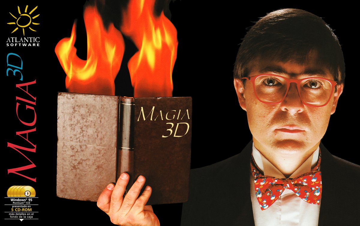 En nuestro último episodio hablamos sobre el "MAGIA 3D" de Atlantic Software, una de las obras multimedia argentinas más ambiciosas de los 90. Ahora, gracias a la ayuda de sus creadores, pudimos rescatarla del olvido y subir un recorrido completo en video a YouTube. (Hilo >>)