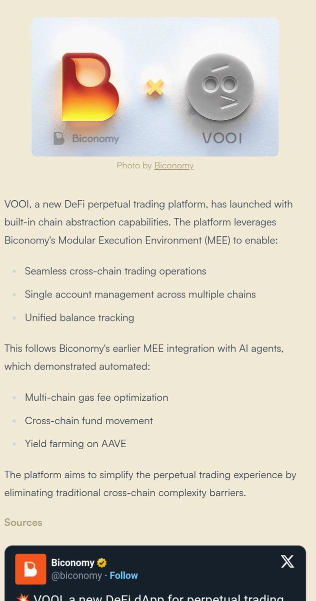 What are the top 5 features of <a href="/voooi/">懍✝</a>?

1️⃣ All chains can be stored in one wallet, no need to go to separate wallets. 
2️⃣ There is no gas fee to trade here, the work is less expensive. 
3️⃣ Both Spot and Perpetual trading can be done. 
4️⃣ Traders benefit additionally by getting
