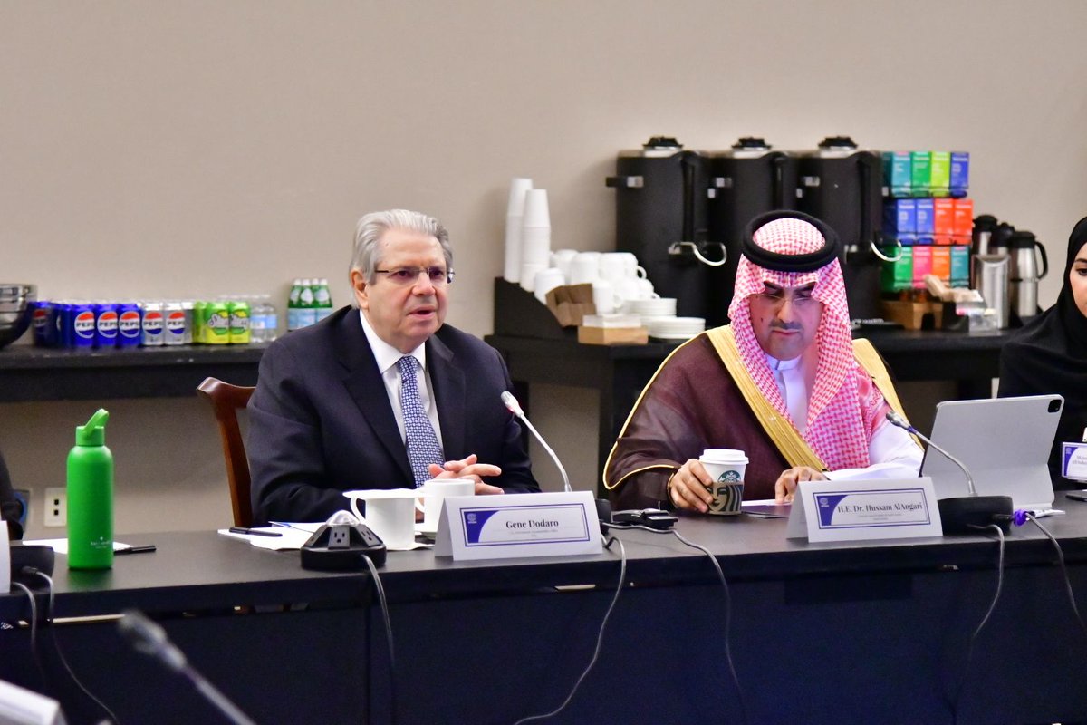 INTOSAIJournal's tweet image. .@USGAO Comptroller General Gene Dodaro PFAC Vice Chair and Dr. Hussam Alangari, President of the General Court of Audit of Saudi Arabia @SaudiGCA_EN, PFAC Chair welcome participants in Washington, DC & virtually to the 2025 INTOSAI PFAC meeting.
#INTOSAI #PFAC2025 #Audit #SAIs