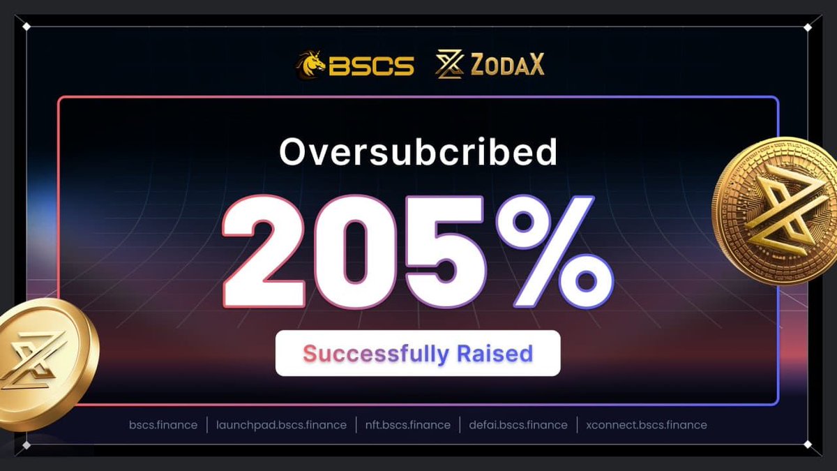 ZodorRWA's tweet photo. Congrats to @zodaxgroup for achieving 205% oversubscription
Strong demand like this proves what Zodor been saying all along tokenization is the future of capital markets
Zodor played a crucial to make this possible
@CoinstoreExc listing tomorrow
#Zodor #Zodax #RWA https://t.co/Y9tzalti7b