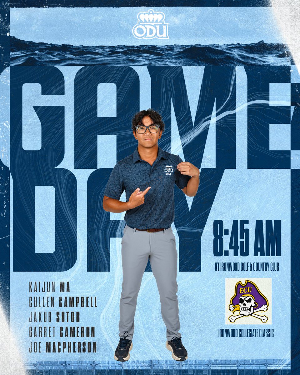 Day 2 at the Ironwood Collegiate Classic

⛳ | Ironwood Golf &amp; Country Club
📍 | Greenville, N.C.
⏰ | 8:45 am
📊 | tinyurl.com/y3n7hzfx

#ODUSports | #ReignOn | #Monarchs