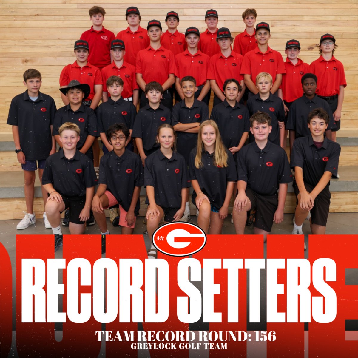 Congratulations to Jacob and the Mount Greylock Golf Team!!  Jacob established the lowest 9-hole score in team history, shooting a 33 while the team with scored a record low of 156!