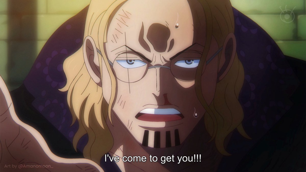 #OnePiece1161 Rayleigh saves Shakuyaku in Anime Style! 

  #ワンピース #حرق_ون_بيس #今週のワンピ #エルバフ #今週のワンピ