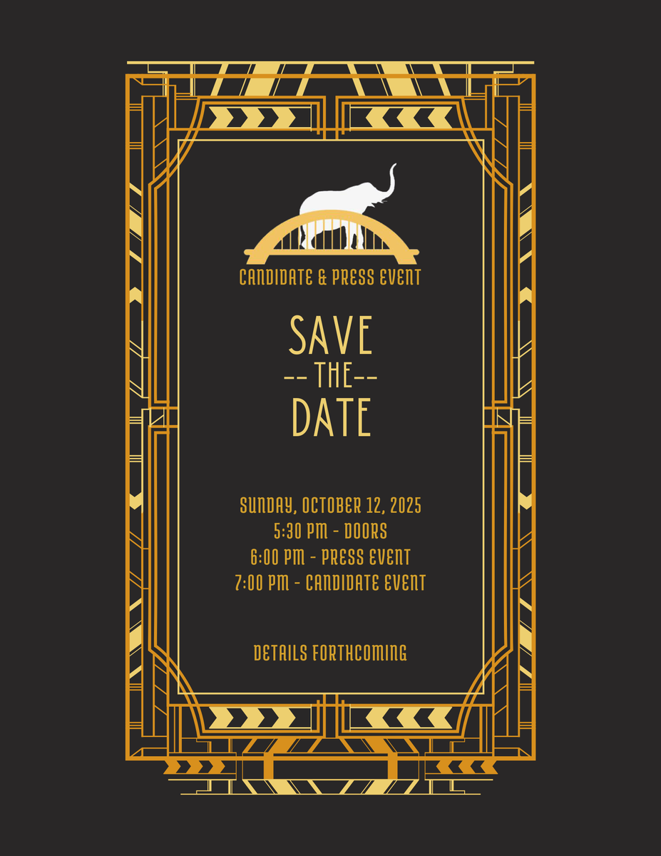 PGHGOPcommittee's tweet photo. Something big is coming…

📅 Save the Date: Sunday, October 12, 2025
🕠 Doors: 5:30PM | Press: 6:00PM | Candidates: 7:00PM
📍 Pittsburgh

City + County candidates. Big announcements. Momentum for November.
Stay tuned. 🔥 

#SaveTheDate #PghPolitics https://t.co/dFKWjEGLqa